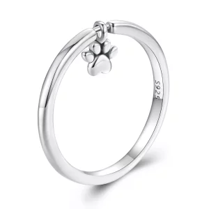 Pandora Stijl Hondenpoot Ring - SCR892 (afbeelding voor) Pandora Stijl Hondenpoot Ring - SCR892
