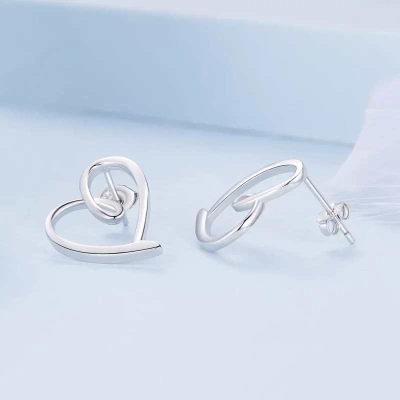 (afbeelding voor) Pandora Stijl In Liefde Gewikkelde Studs Oorbellen - BSE871 - Bekijken 4