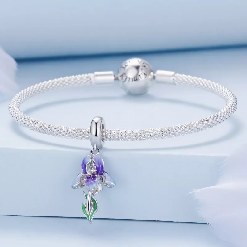 (afbeelding voor) Pandora Stijl Iris Hanger - BSC815 - Bekijken 3