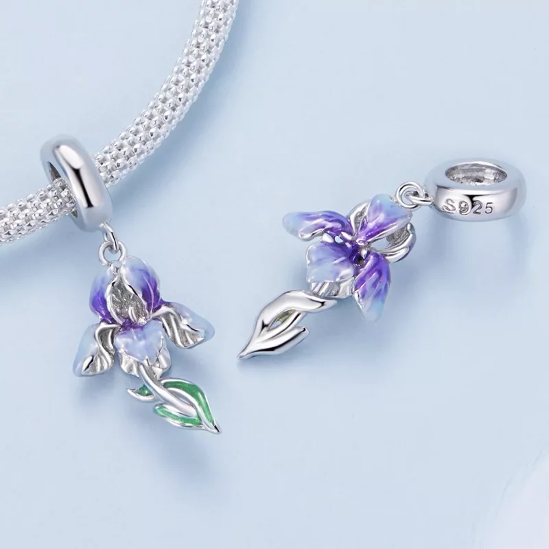 (afbeelding voor) Pandora Stijl Iris Hanger - BSC815 - Bekijken 4