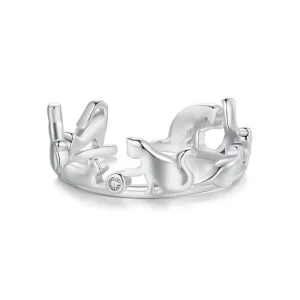 Pandora Stijl Kattenring - SCR944-E (afbeelding voor) Pandora Stijl Kattenring - SCR944-E