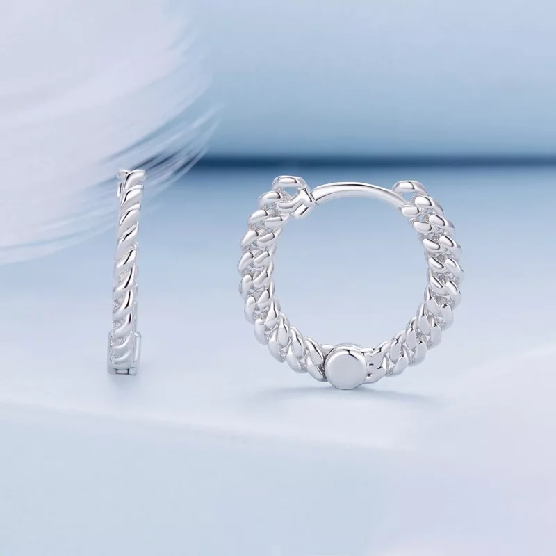 (afbeelding voor) Pandora Stijl Ketting Oorringen - BSE906 - Bekijken 2