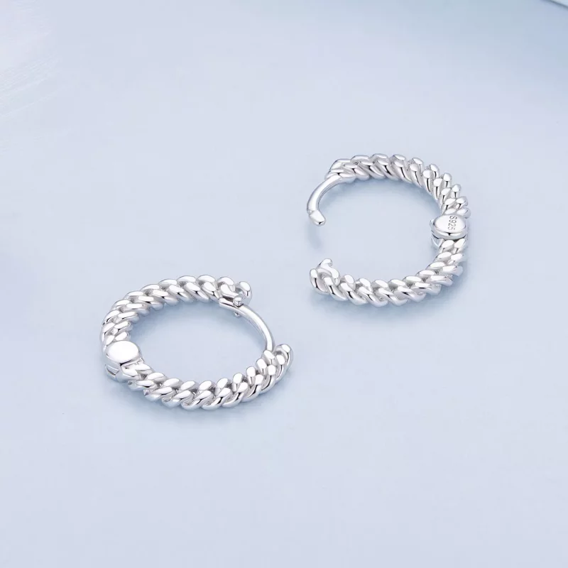 (afbeelding voor) Pandora Stijl Ketting Oorringen - BSE906 - Bekijken 4