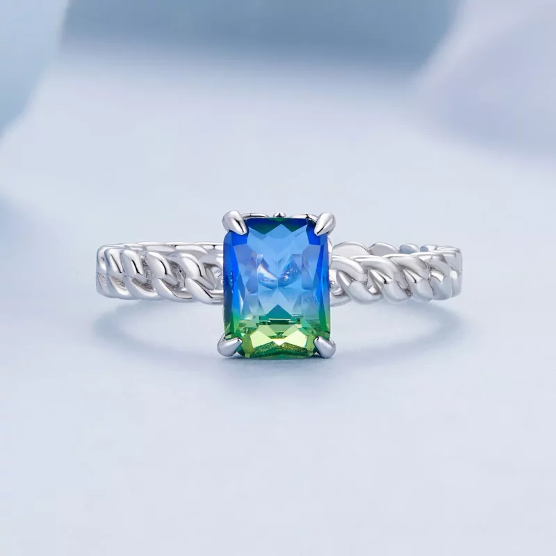 (afbeelding voor) Pandora Stijl Ketting Open Ring - BSR476-E - Bekijken 3