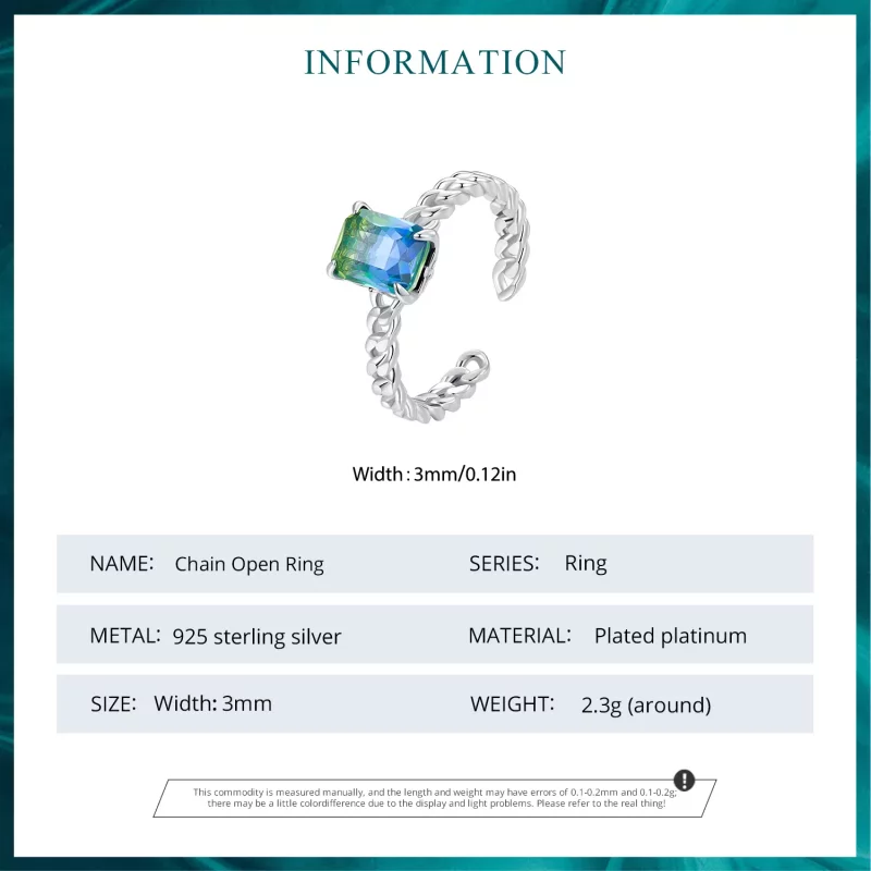 (afbeelding voor) Pandora Stijl Ketting Open Ring - BSR476-E - Bekijken 6