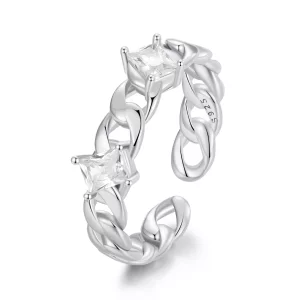 Pandora-stijl Ketting Open Ring - SCR977-E (afbeelding voor) Pandora-stijl Ketting Open Ring - SCR977-E