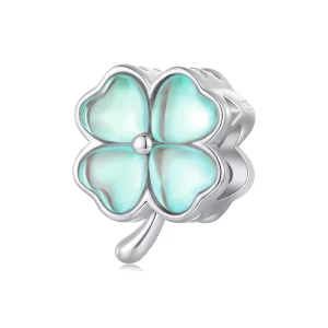 Pandora Stijl Klavertje Vier Bedel - BSC733-GN (afbeelding voor) Pandora Stijl Klavertje Vier Bedel - BSC733-GN