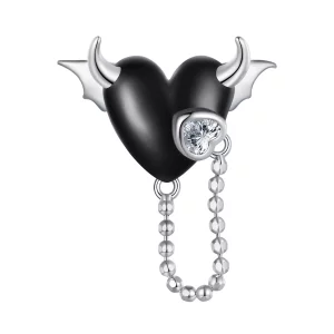 Pandora-stijl Kleine Duivel Punk Bedel - SCC2495 (afbeelding voor) Pandora-stijl Kleine Duivel Punk Bedel - SCC2495