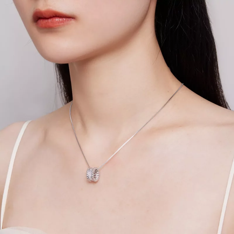 (afbeelding voor) Pandora Stijl Kleine Taille Ketting - BSN318 - Bekijken 7
