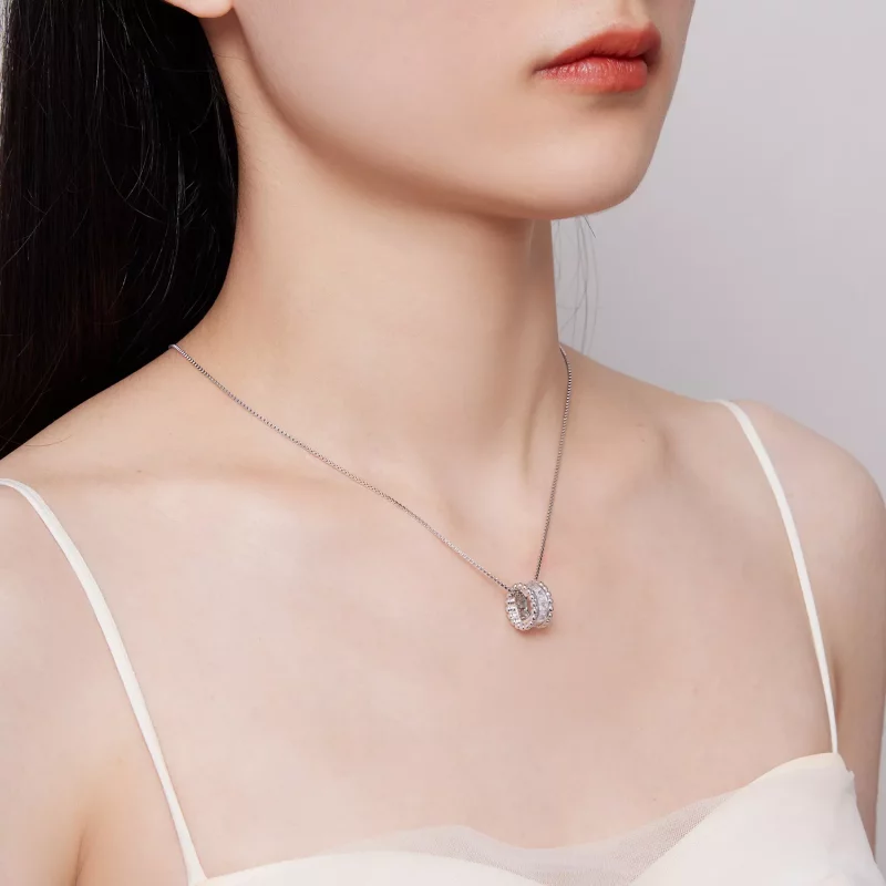 (afbeelding voor) Pandora Stijl Kleine Taille Ketting - BSN318 - Bekijken 8