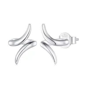 Pandora-stijl Koptelefoon Studs Oorbellen - BSE903 (afbeelding voor) Pandora-stijl Koptelefoon Studs Oorbellen - BSE903
