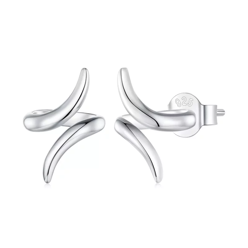 (afbeelding voor) Pandora-stijl Koptelefoon Studs Oorbellen - BSE903