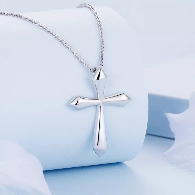 (afbeelding voor) Pandora stijl Kruis Chopin Ketting - BSN304 - Bekijken 2