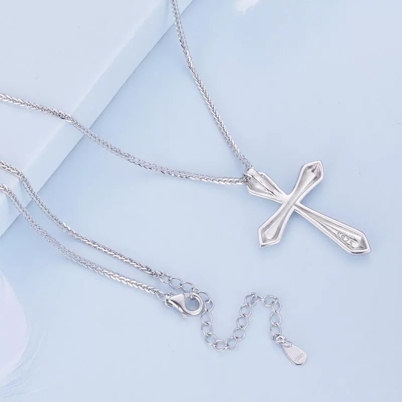 (afbeelding voor) Pandora stijl Kruis Chopin Ketting - BSN304 - Bekijken 4