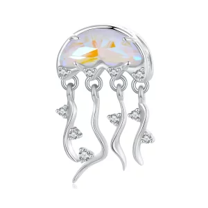 Pandora-stijl kwallenbedel - BSC915 (afbeelding voor) Pandora-stijl kwallenbedel - BSC915