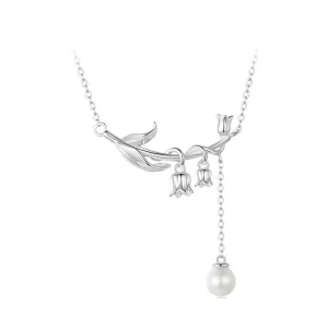 Pandora Stijl Lelietje-van-dalen Ketting - BSN357 (afbeelding voor) Pandora Stijl Lelietje-van-dalen Ketting - BSN357