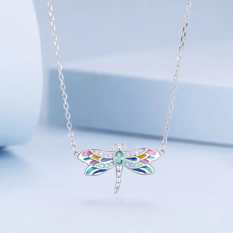 (afbeelding voor) Pandora Stijl Libelle Hanger - BSN348 - Bekijken 3