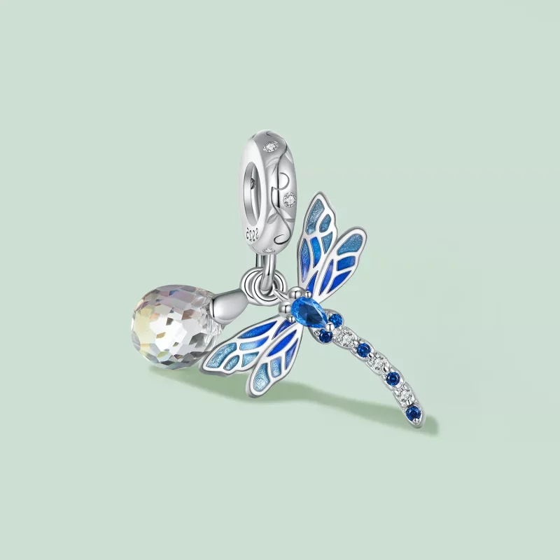 (afbeelding voor) Pandora Stijl Libelle Hanger - SCC2597 - Bekijken 2