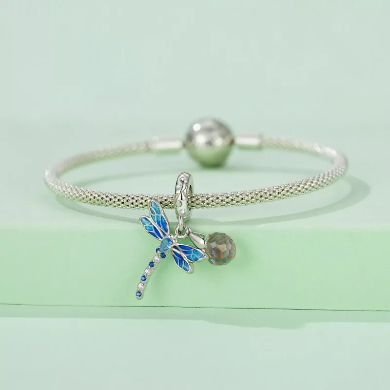(afbeelding voor) Pandora Stijl Libelle Hanger - SCC2597 - Bekijken 4