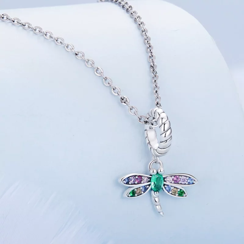 (afbeelding voor) Pandora stijl Libelle Hanger - SCX141 - Bekijken 2