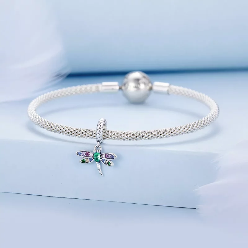 (afbeelding voor) Pandora stijl Libelle Hanger - SCX141 - Bekijken 3