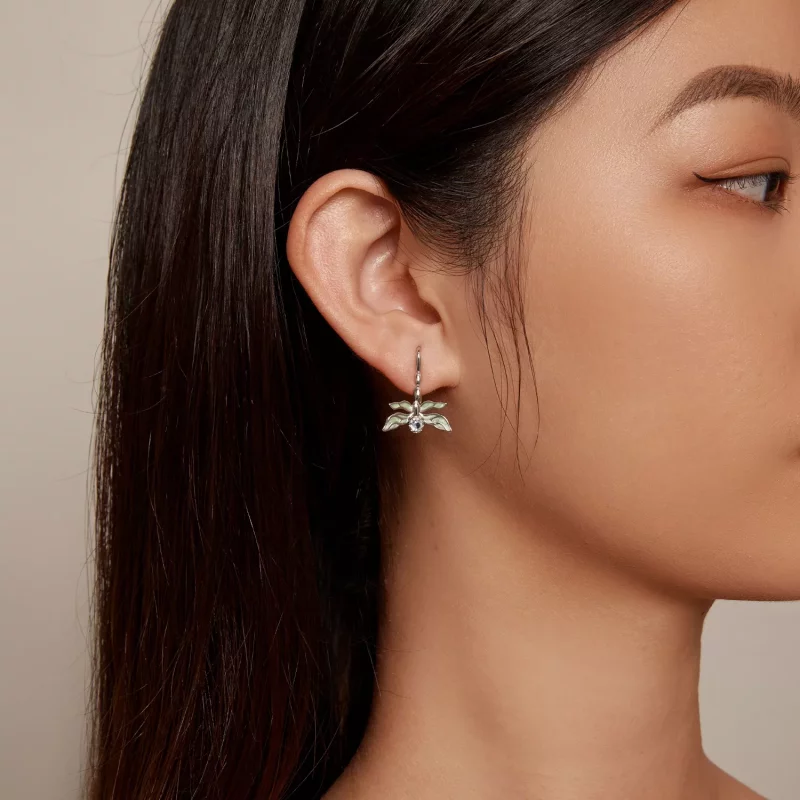(afbeelding voor) Pandora-stijl Libelle Studs Oorbellen - SCE1623 - Bekijken 7