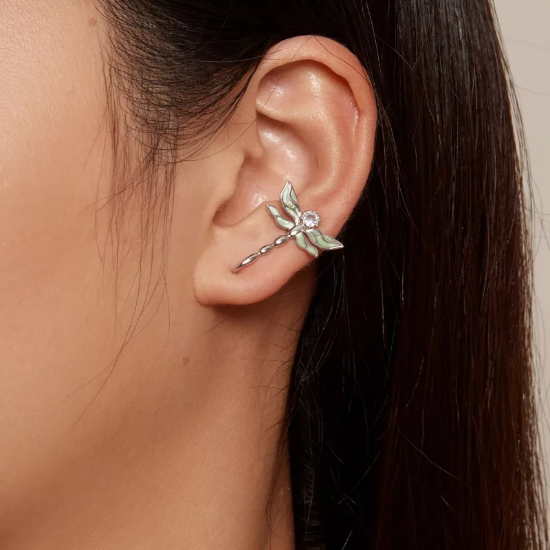 (afbeelding voor) Pandora-stijl Libelle Studs Oorbellen - SCE1623 - Bekijken 8