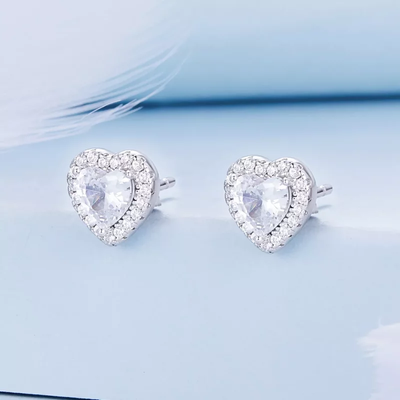 (afbeelding voor) Pandora Stijl Licht Luxe Stud Oorbellen - BSE894 - Bekijken 2