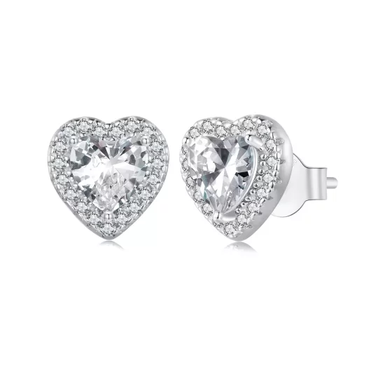 (afbeelding voor) Pandora Stijl Licht Luxe Stud Oorbellen - BSE894