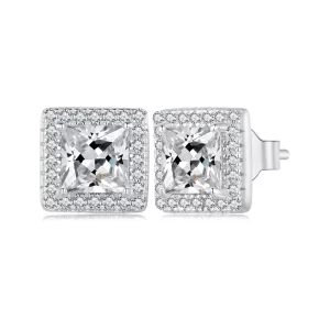 (afbeelding voor) Pandora-stijl Licht Luxe Stud Oorbellen - BSE895