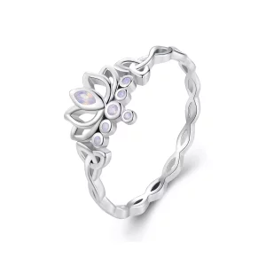 Pandora Stijl Lotus Ring - BSR487 (afbeelding voor) Pandora Stijl Lotus Ring - BSR487