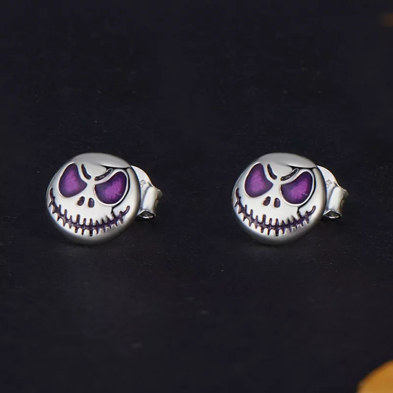 (afbeelding voor) Pandora-stijl Lumineuze Gepersonaliseerde Studs Oorbellen - SCE1639 - Bekijken 2