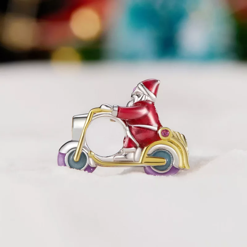 (afbeelding voor) Pandora Stijl Lumineuze Kerstman Is Hier Bedel - SCC2645 - Bekijken 3