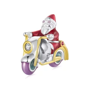 (afbeelding voor) Pandora Stijl Lumineuze Kerstman Is Hier Bedel - SCC2645