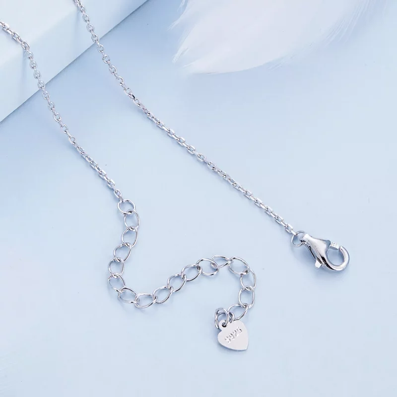 (afbeelding voor) Pandora-stijl Maan Starburst Ketting - BSN347 - Bekijken 4