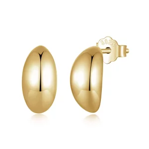 Pandora-stijl Maan Studs Oorbellen - SCE1632-B (afbeelding voor) Pandora-stijl Maan Studs Oorbellen - SCE1632-B