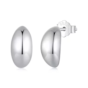 Pandora-stijl Maan Studs Oorbellen - SCE1632 (afbeelding voor) Pandora-stijl Maan Studs Oorbellen - SCE1632