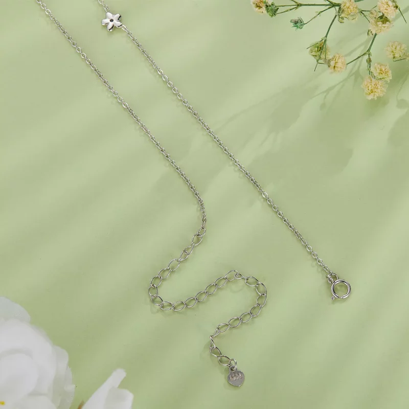 (afbeelding voor) Pandora Stijl Madeliefjes Ketting - SCN494 - Bekijken 5