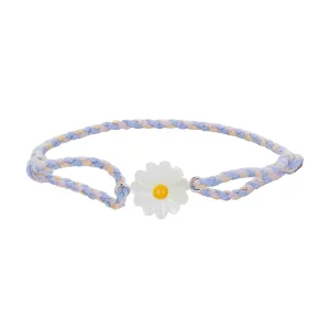 Pandora-stijl Madeliefjeskoord Armband - SCB250 (afbeelding voor) Pandora-stijl Madeliefjeskoord Armband - SCB250