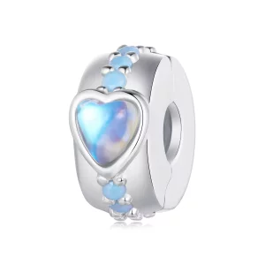 Pandora-stijl Magisch Hart Clip - SCC2537 (afbeelding voor) Pandora-stijl Magisch Hart Clip - SCC2537