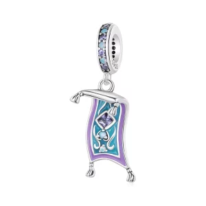 Pandora-stijl Magisch Tapijt Hangertje - BSC894 (afbeelding voor) Pandora-stijl Magisch Tapijt Hangertje - BSC894