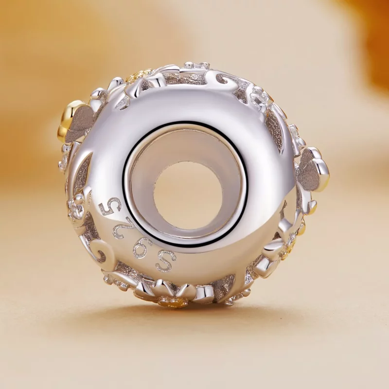 (afbeelding voor) Pandora stijl Margriet Bij Silicone Spacer - BSC819 - Bekijken 3