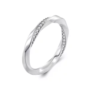 (afbeelding voor) Pandora Stijl Möbius Ring - BSR457