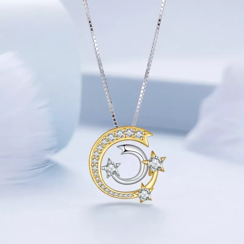 (afbeelding voor) Pandora Stijl Meteoriet Ketting - BSN350 - Bekijken 3