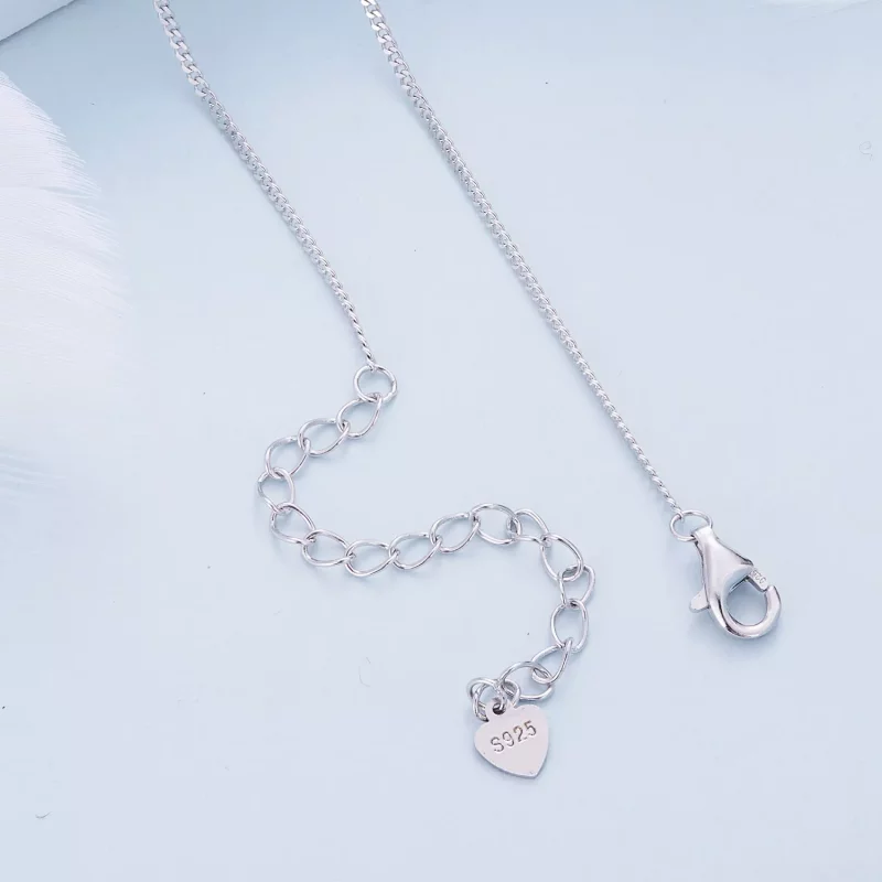 (afbeelding voor) Pandora Stijl Mobius Dubbele Ring Ketting - BSN362 - Bekijken 4