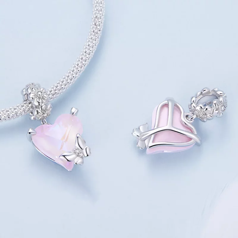 (afbeelding voor) Pandora Stijl Mocha Vlinder Hanger - BSC809 - Bekijken 4