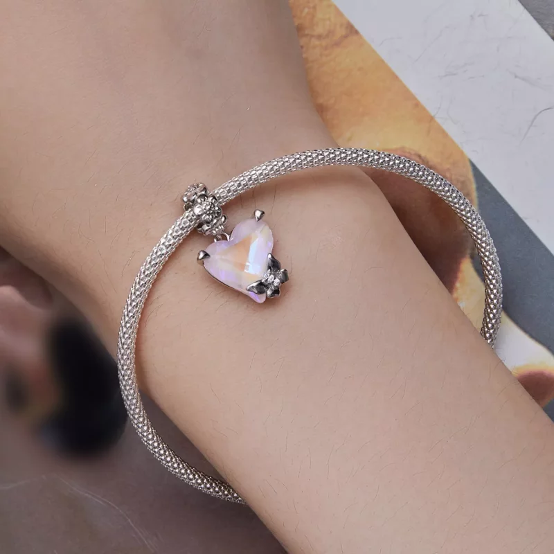(afbeelding voor) Pandora Stijl Mocha Vlinder Hanger - BSC809 - Bekijken 5