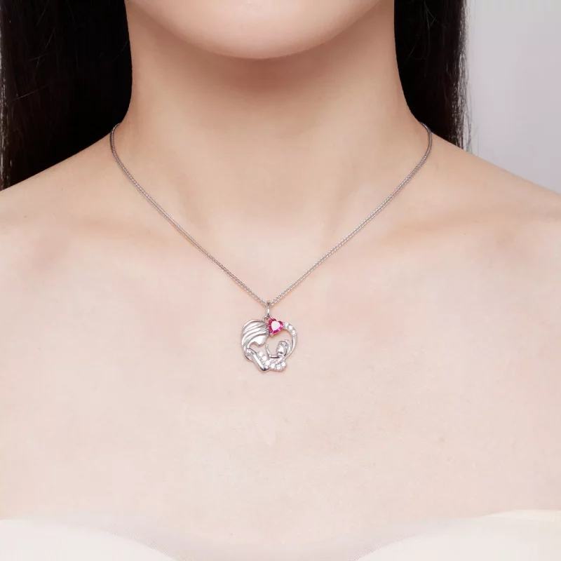 (afbeelding voor) Pandora-stijl Moeder en Zoon Ketting - BSN323 - Bekijken 6