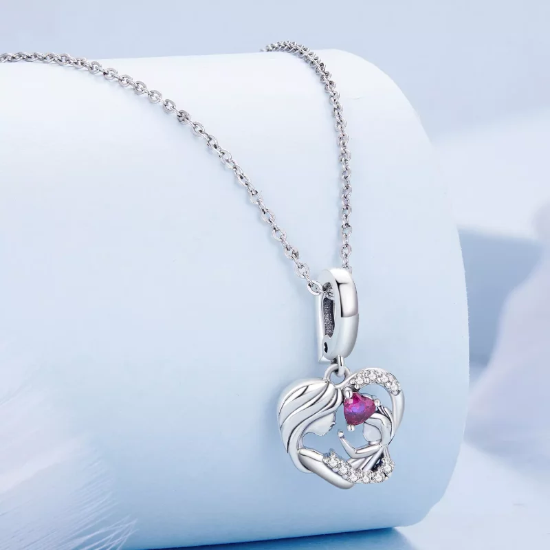 (afbeelding voor) Pandora-stijl Moeder en Zoon Knuffel Dangle - BSC901 - Bekijken 2