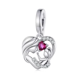 Pandora-stijl Moeder en Zoon Knuffel Dangle - BSC901 (afbeelding voor) Pandora-stijl Moeder en Zoon Knuffel Dangle - BSC901